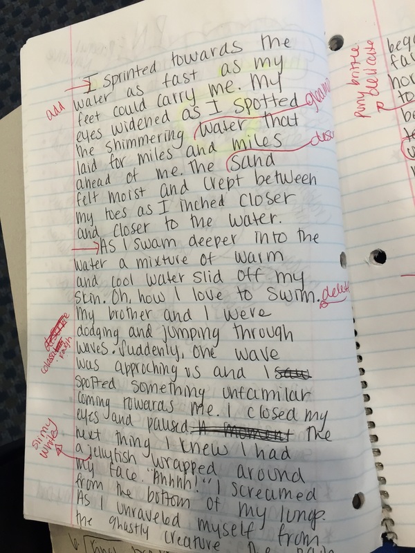 narrative writing samples grade 4
